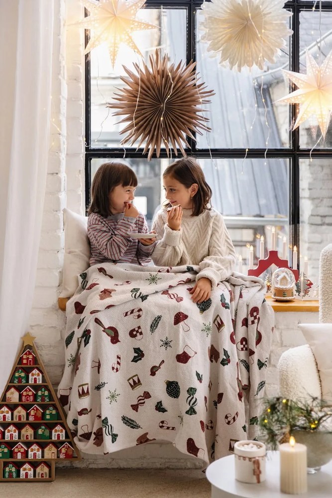 Bordowa dekoracja świetlna Ada – Star Trading