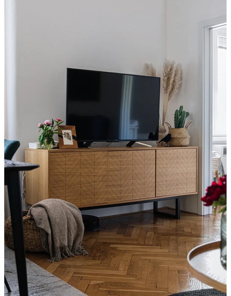 Jasny koszyk z trawy morskiej Compactor, ⌀ 35 cm