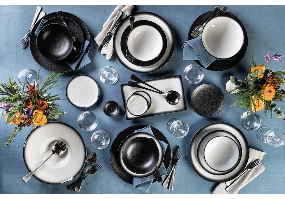 Czarna ceramiczna miska Maxwell &amp; Williams Caviar, ø 15,5 cm