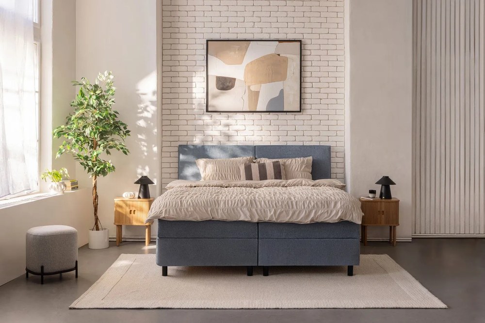 Szafka nocna w dekorze dębu Langley – Actona