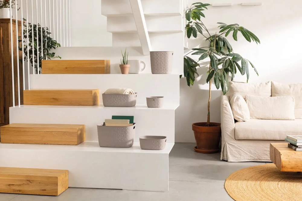 Plastikowy koszyk do przechowywania 38x29x22 cm Softex – Curver