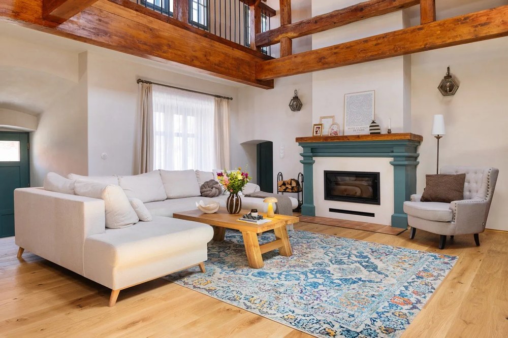 Brązowy szklany wazon Mayah – Bloomingville