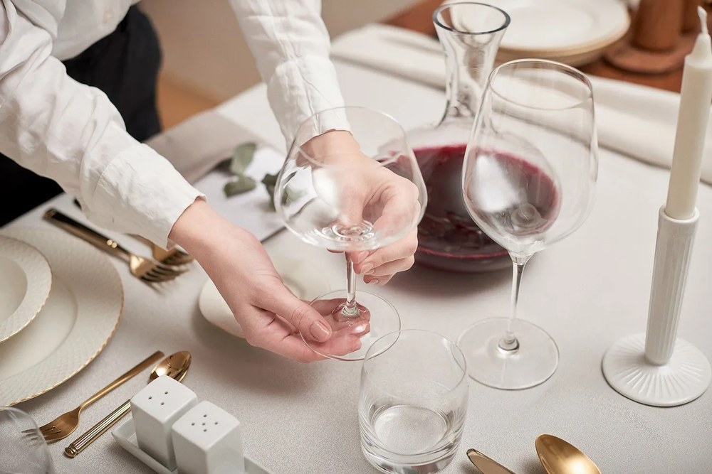 Dekanter do czerwonego wina Sagaform Oval