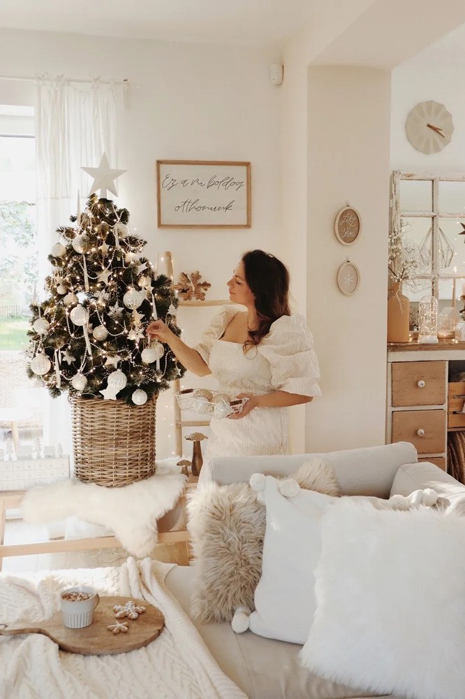 Zestaw 2 koszyków rattanowych House Nordic Indo