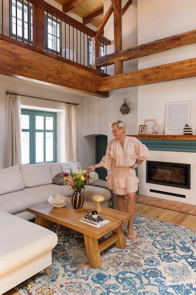 Brązowy szklany wazon Mayah – Bloomingville