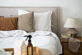 18-częściowy zestaw kremowych naczyń z kamionki Bonami Selection Malia