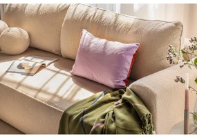 Beżowa rozkładana sofa z materiału bouclé 247 cm Quinoa – Bonami Selection