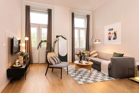 Jasnoszary pled z domieszką bawełny Euromant Ruby, 140x180 cm