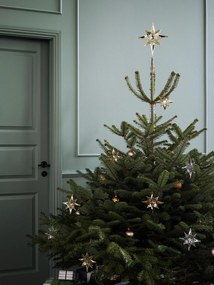 Wisząca dekoracja świąteczna w kolorze srebra Kähler Design