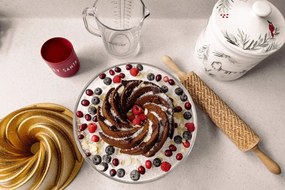 Forma do pieczenia z litego aluminium w kolorze złota Bonami Selection Rosa