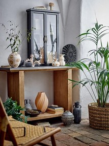 Pomarańczowy szklany wazon (wysokość 30 cm) Kanji – Bloomingville