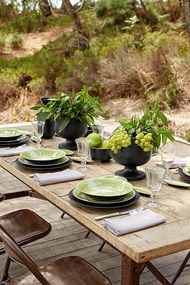 Jasnozielony talerz kamionkowy Costa Nova Riviera, ⌀ 27 cm