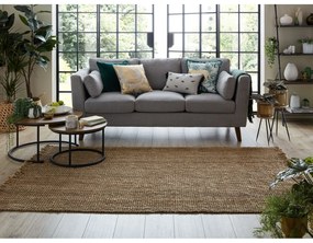 Brązowy dywan z juty Flair Rugs Jute, 120x170 cm