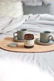 Biała poduszka Tiseco Home Studio Sheepskin, 45x45 cm