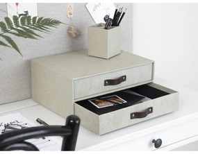 Beżowy 4-częściowy przybornik Bigso Box of Sweden Lena