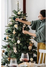 Przezroczysta girlanda świetlna LED DecoKing Christmas, 200 lampek, dł. 1 m