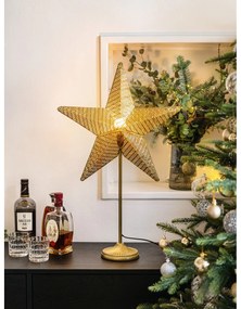 Dekoracja świetlna w kolorze złota ze świątecznym motywem ø 48 cm Rustic – Markslöjd