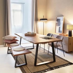 Stół z blatem z drewna akacjowego 90x180 cm Alaia – Kave Home