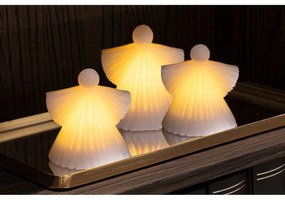 Białe dekoracje świetlne zestaw 2 szt. ø 9 cm Asta – Sirius