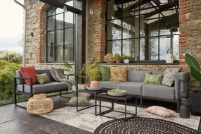 Szara 2-osobowa sofa ogrodowa Bonami Selection Bellisima