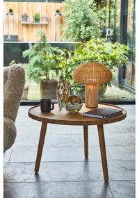 Okrągły stolik z litego drewna dębowego ø 70,5 cm Bodo – Villa Collection