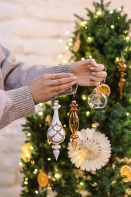 Szklana bombka ø 6 cm Tree – Dakls