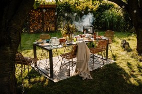 Zestaw 2 krzeseł ogrodowych ze sztucznego rattanu Bonami Essentials Gabriela