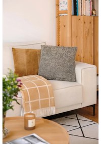 Piaskowobrązowa poduszka dekoracyjna PT LIVING Ribbed, 60x40 cm
