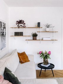 Brązowy szklany wazon Bloomingville Ingolf, wys. 26 cm