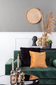 Beżowożółty szklany świecznik Crystal Art – PT LIVING