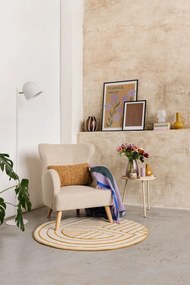 Biała lampa stojąca SULION Paris, wys. 150 cm