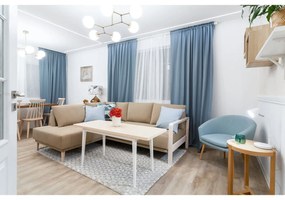 Lampa wisząca w kolorze mosiądzu ze szklanym kloszem Damar – Opviq lights