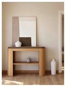 Konsola z drewna mango 120x35 cm Licia − Kave Home