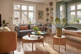 Beżowy ceramiczny wazon (wysokość 30 cm) Sapo – Hübsch