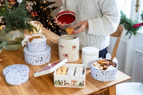 Zielony szklany wazon Hübsch Sole, wys. 20 cm