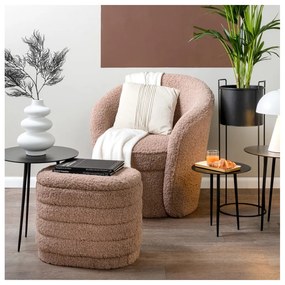 Zestaw 3 czarnych żelaznych doniczek na stojakach PT LIVING Essence