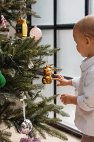 Szklane bombki zestaw 2 szt. ø 8 cm Zwirl – Bloomingville