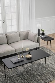 Brązowy stolik z drewna jesionowego Rowico Shelton, 145x60 cm