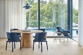 Niebieski fotel Teulat Sadira