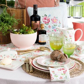 Porcelanowy talerz Green Gate Columbine, ø 25,6 cm