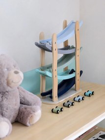 Drewniany kaskadowy tor z autkami Kindsgut Run