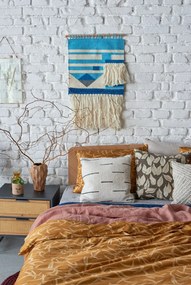 Jasnoszare elastyczne prześcieradło lniane Linen Tales, 180x200 cm