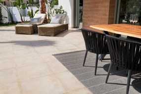 Poduszka odpowiednia na zewnątrz 38x58 cm Sunny Grey – Pappelina