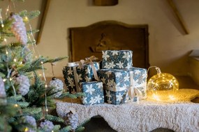 Pomarańczowa świąteczna wisząca dekoracja świetlna ø 18 cm Lina – Markslöjd