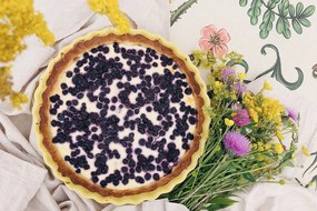 Żółta ceramiczna forma do ciasta Emile Henry, ⌀ 24 cm