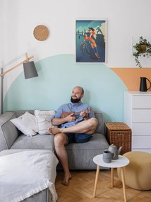 Zegar ścienny YAMAZAKI RIn Claro, ⌀ 27 cm