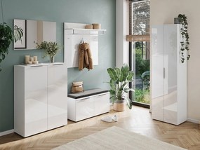 Biała szafa 59x197 cm Genova – Germania