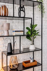 Brązowy szklany wazon Mayah – Bloomingville