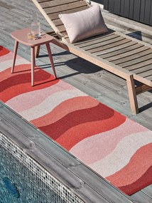 Czerwony chodnik odpowiedni na zewnątrz 70x300 cm Urvi Fire – Pappelina