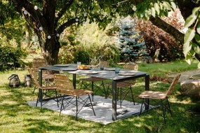 Zestaw 2 krzeseł ogrodowych ze sztucznego rattanu Bonami Essentials Gabriela